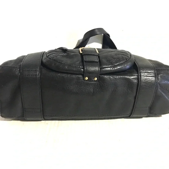 Michael Kors black leather shoulder handbag - Picture 3 of 12